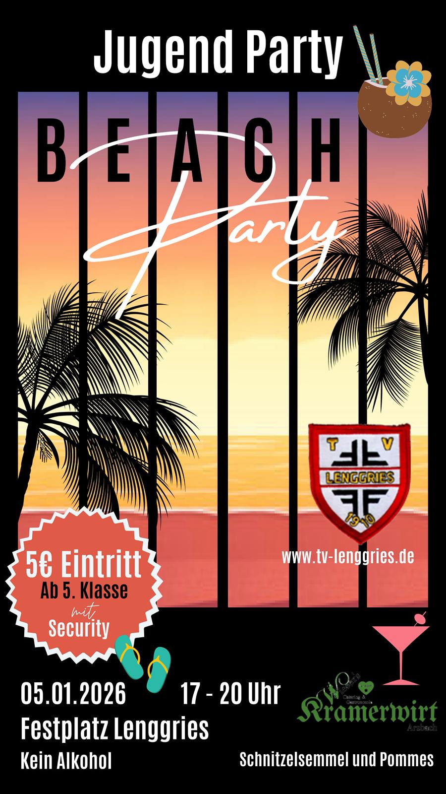 You are currently viewing Jugend Party – Beach Party