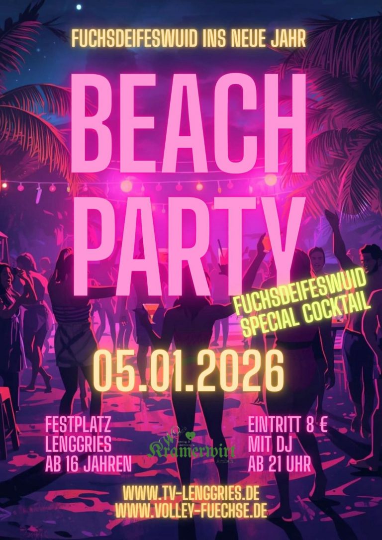 Read more about the article Beach Party